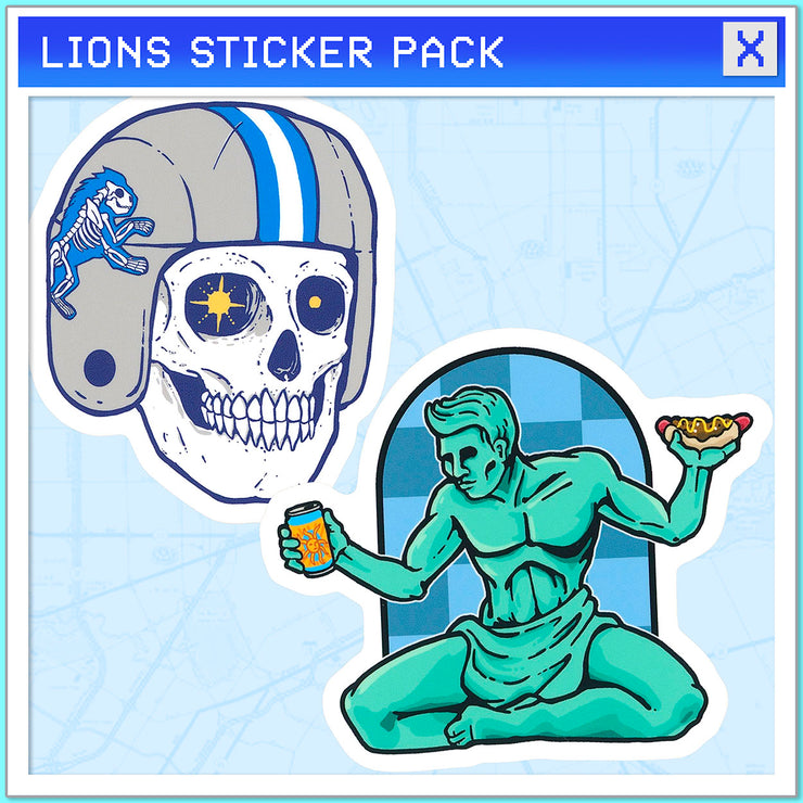 Lions Sticker Pack