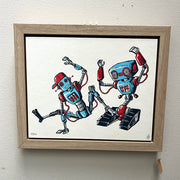 Framed Beatbot and Dancemotron