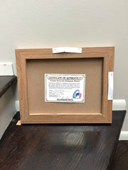 Framed Citrus Whales