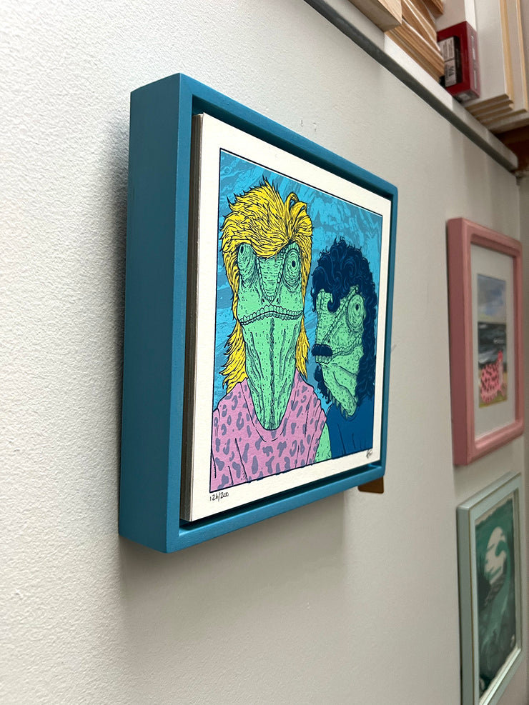 Framed Daryl and John - small