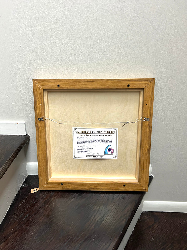 Framed Daryl and John - large