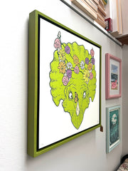 Framed Flower Girl - large