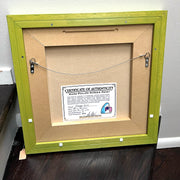 Framed Flower Girl - large