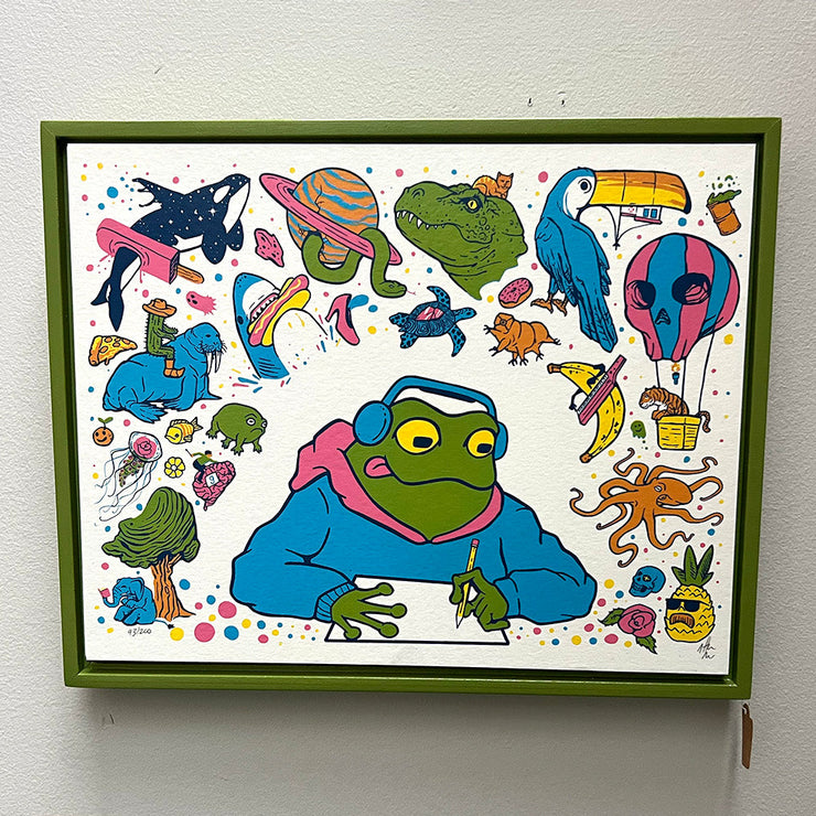 Framed Mom's Basement - small