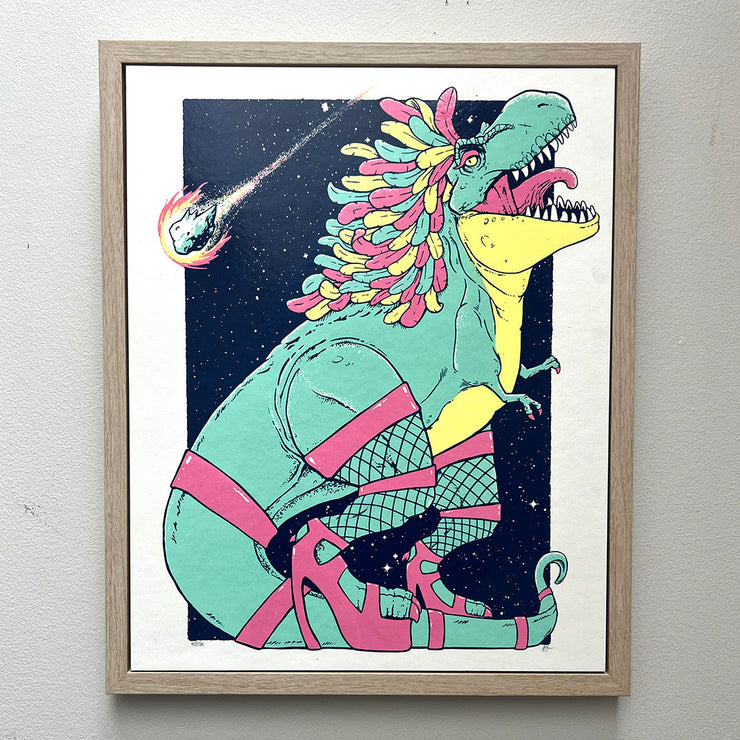 Framed Real Dinos Had Feathers