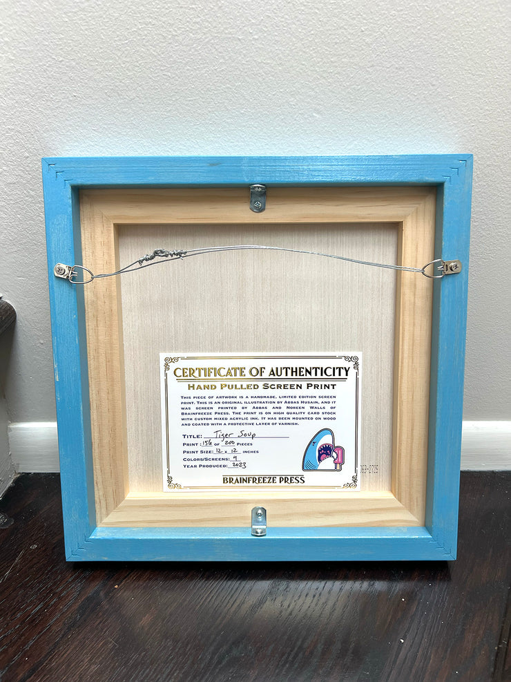 Framed Tiger Soup