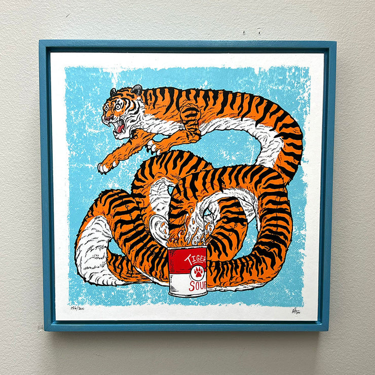 Framed Tiger Soup