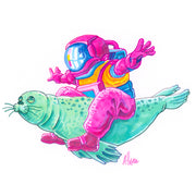 Original Framed Space Seal